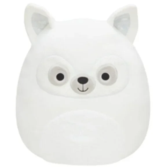 Squishmallows Original - Landi White Lemur with Shimmer Ears - 14 In Stuffie NWT - Picture 1 of 4